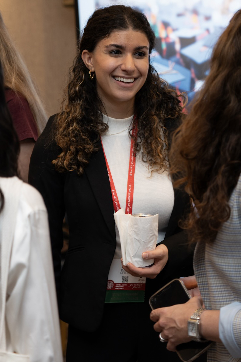 Laila Rahbari at the Cornell Alumni Leadership Conference