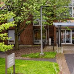 HILC main door entrance to building
